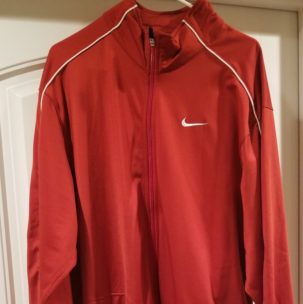 Mens XXL Nike Track Jacket - Red
